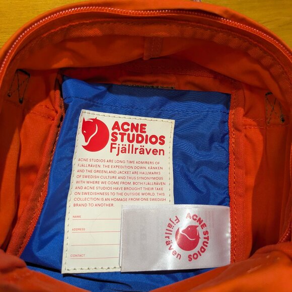 Acne Studios X Fjällräven Mini Backpack/ Crossbody Bag Kanken - Picture 6 of 7